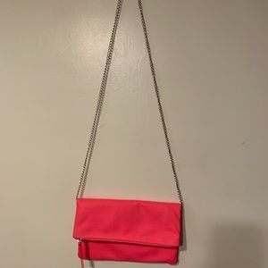 Brand new hot pink Steve Madden purse and clutch!